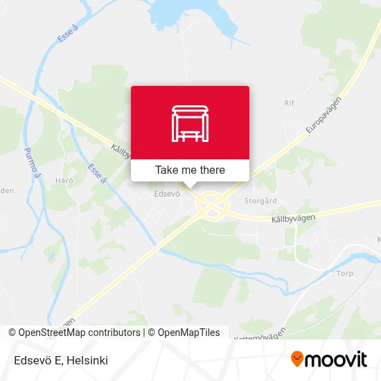 Edsevö E map
