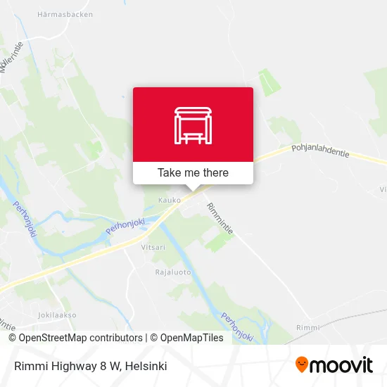 Rimmi Highway 8 W map