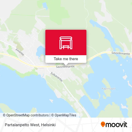 Partalanpelto West map