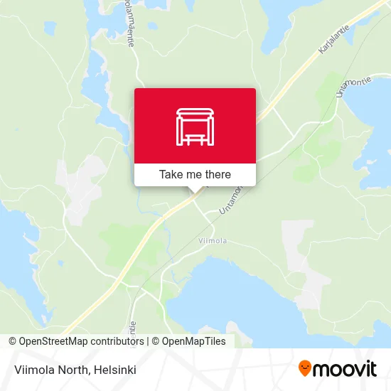 Viimola North map
