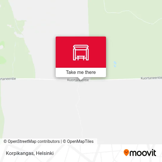 Korpikangas map