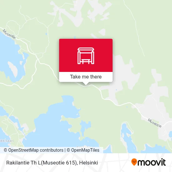 Rakilantie Th L(Museotie 615) map