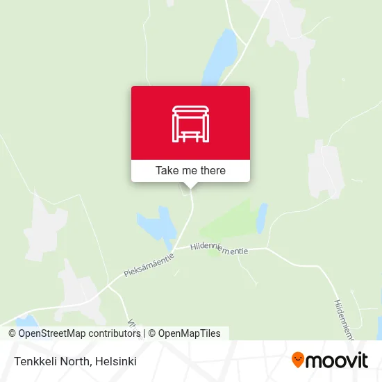 Tenkkeli North map