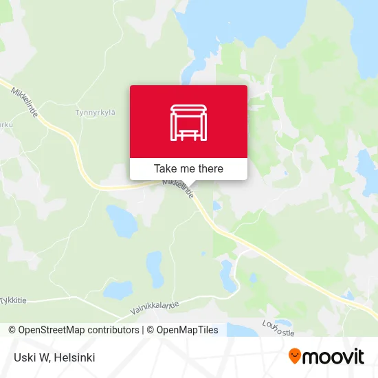 Uski W map