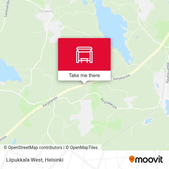 Liipukkala West map