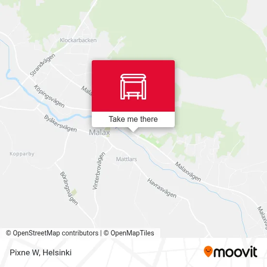 Pixne W map
