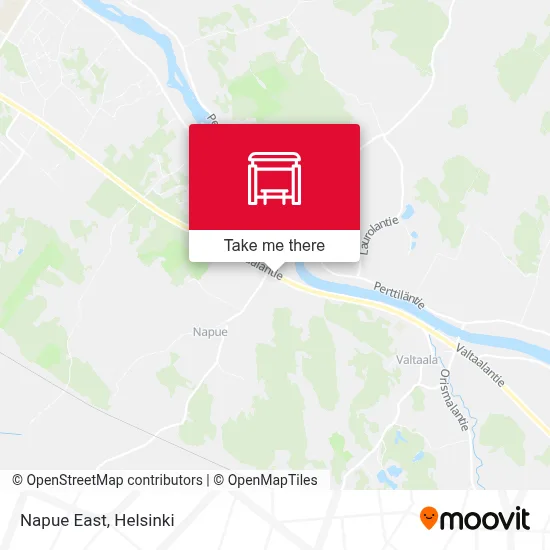 Napue East map