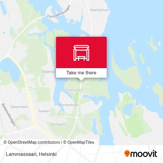 Lammassaari map