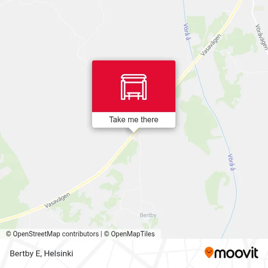 Bertby E map