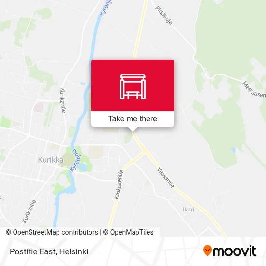 Postitie East map