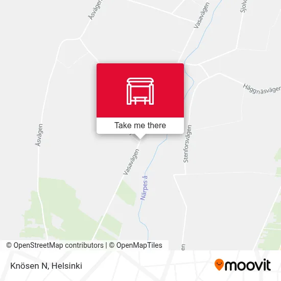 Knösen N map