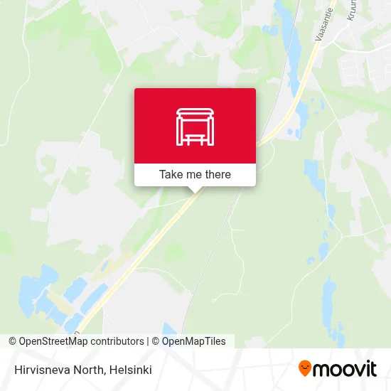 Hirvisneva North map