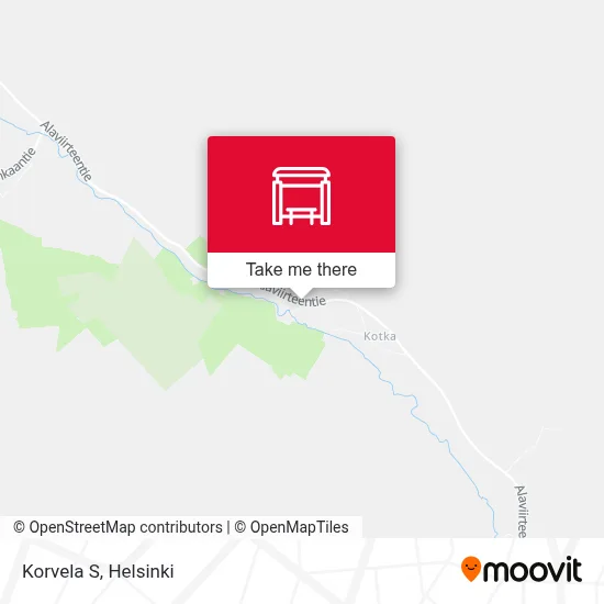 Korvela S map