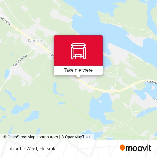 Totrontie West map