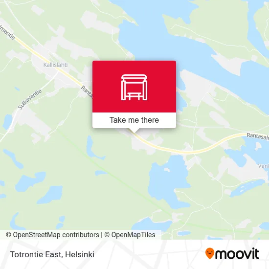 Totrontie East map