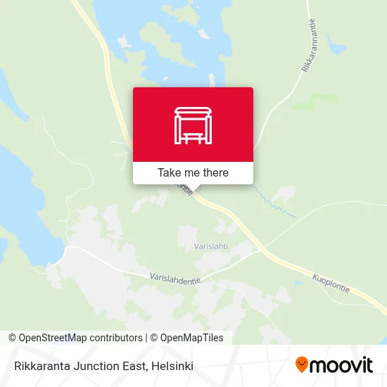 Rikkaranta Junction East map