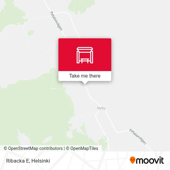 Ribacka E map