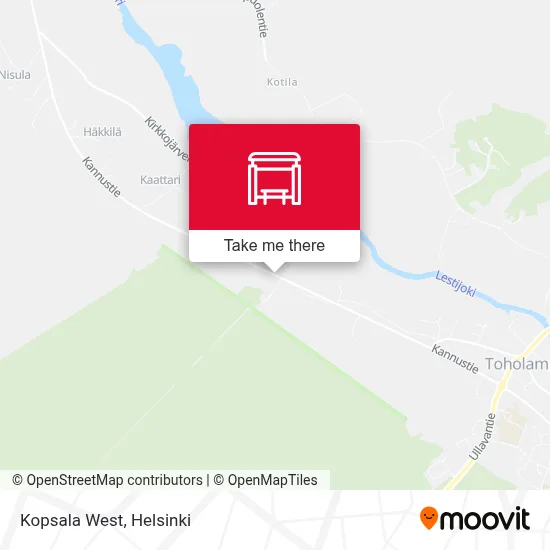 Kopsala West map