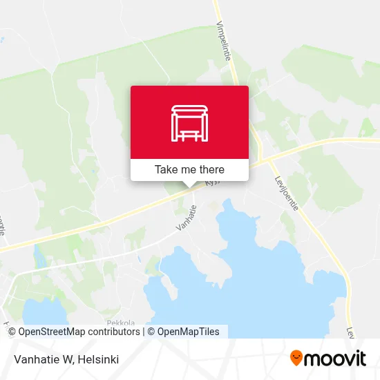 Vanhatie W map