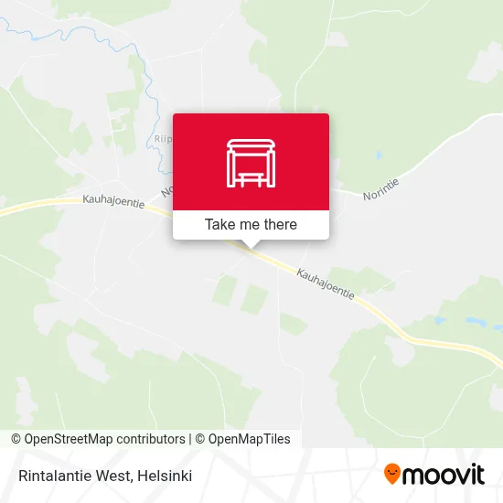 Rintalantie West map
