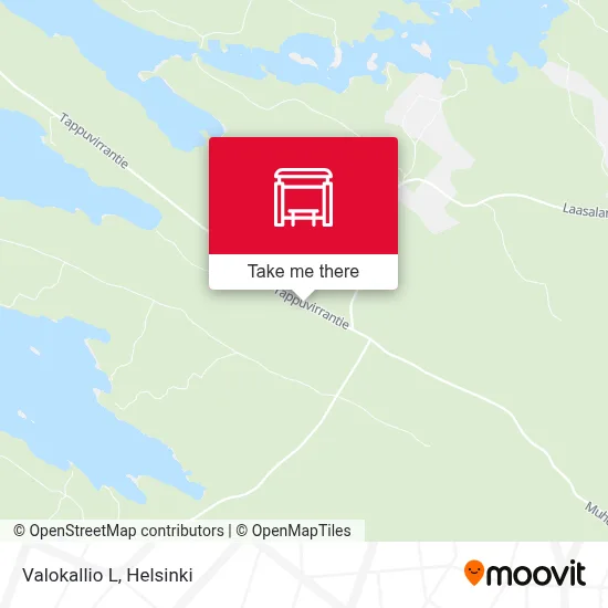 Valokallio L map