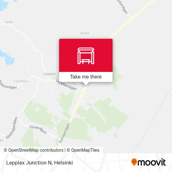Lepplax Junction N map