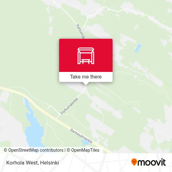 Korhola West map