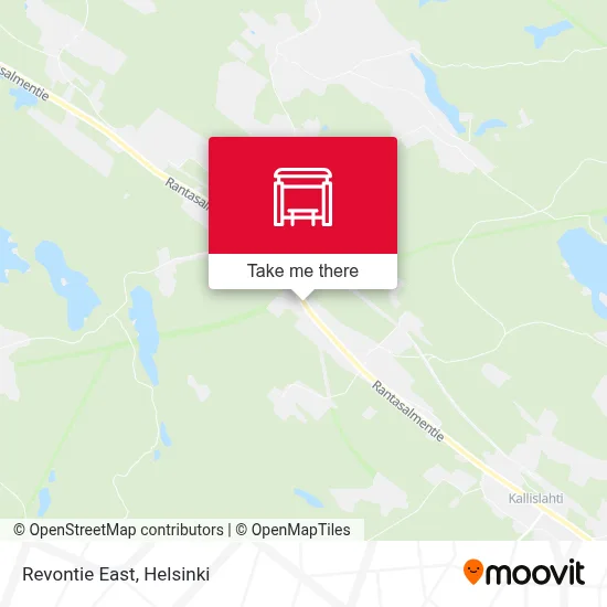 Revontie East map