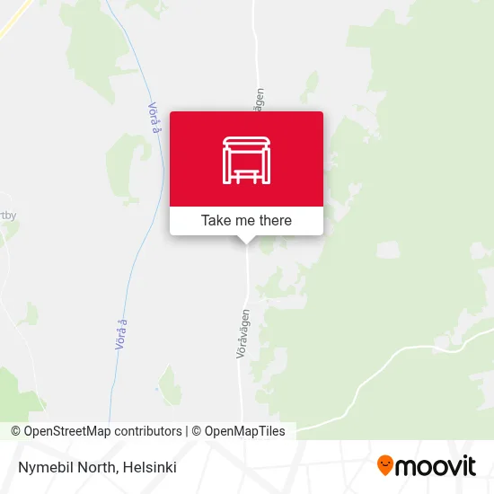 Nymebil North map