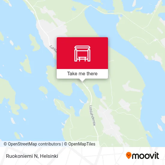 Ruokoniemi N map
