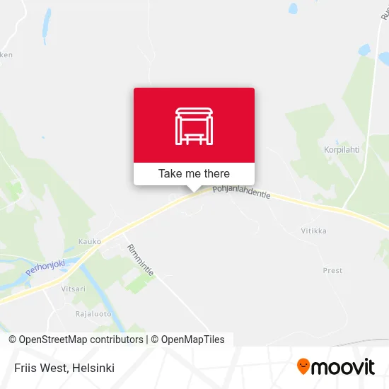 Friis West map