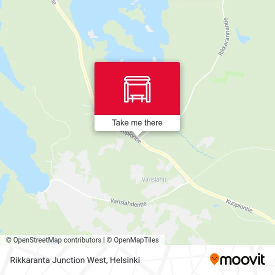 Rikkaranta Junction West map