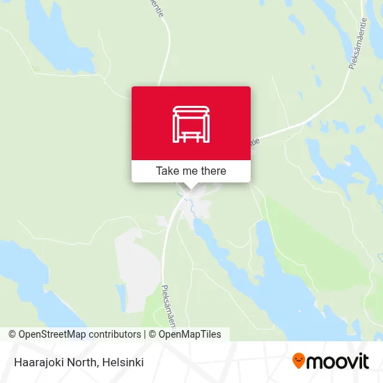 Haarajoki North map