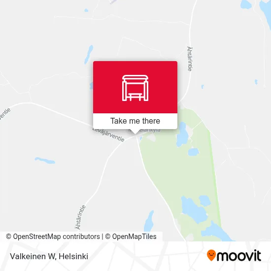 Valkeinen W map