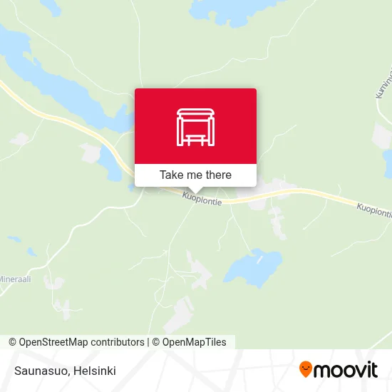 Saunasuo map