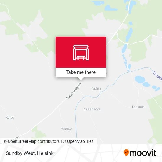 Sundby West map