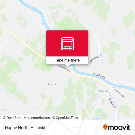 Napue North map