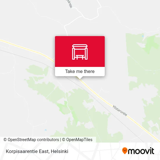 Korpisaarentie East map