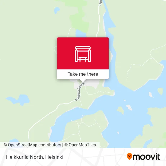 Heikkurila North map