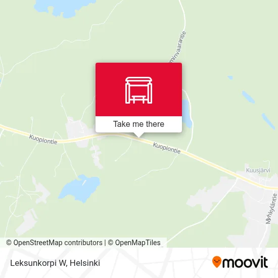 Leksunkorpi W map