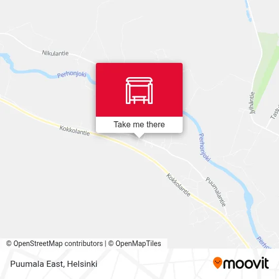 Puumala East map