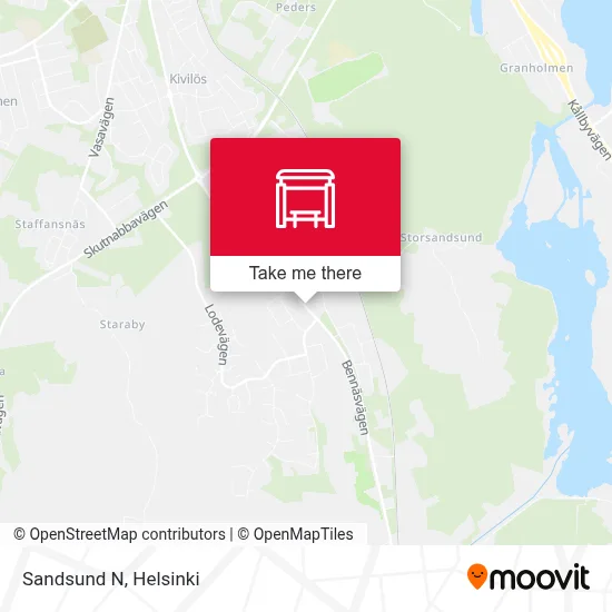 Sandsund N map