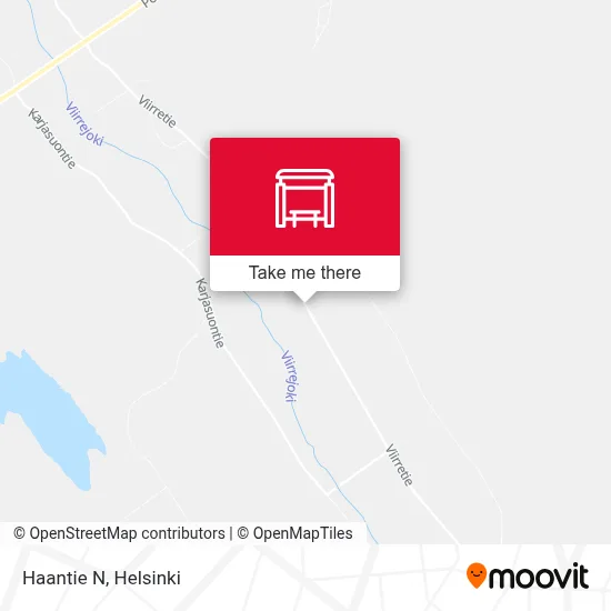 Haantie N map