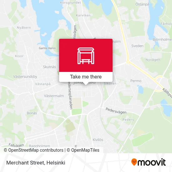 Merchant Street map