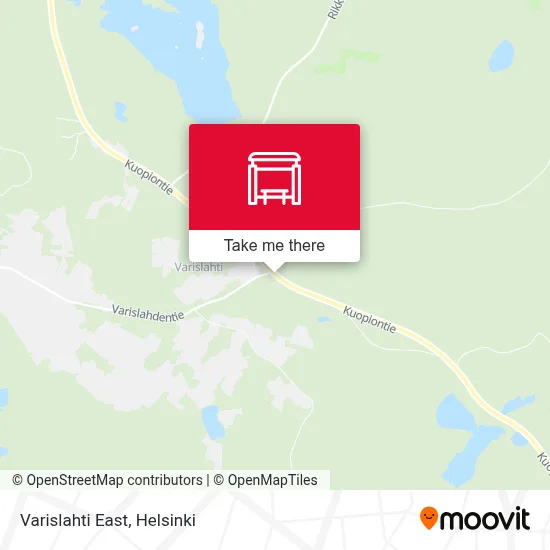 Varislahti East map