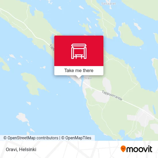 Oravi map