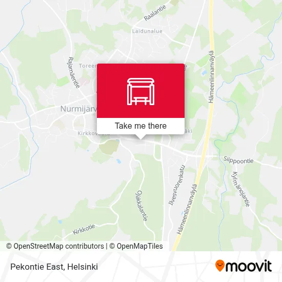 Pekontie East map