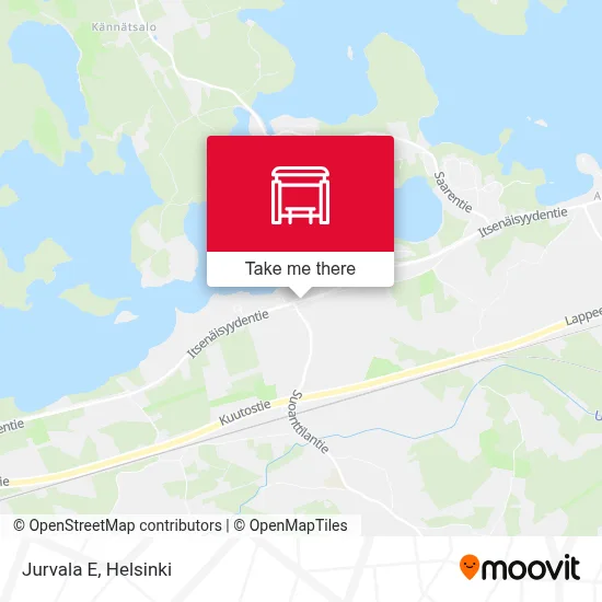 Jurvala E map