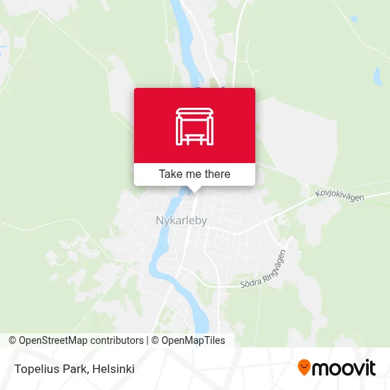 Topelius Park map