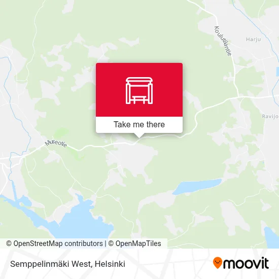 Semppelinmäki West map
